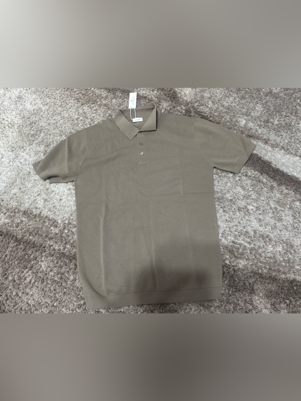John Henric Taupe Polo Shirt